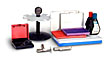 STAMP RACKS, SPARE PARTS, INK